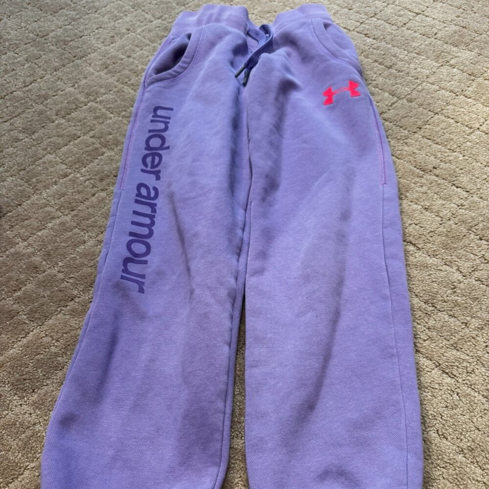 Under Armour Girls Youth Small sweatpants